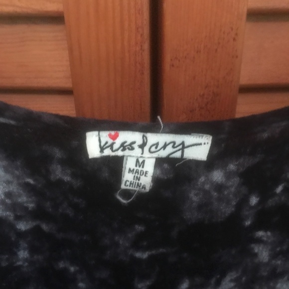 boho black and purple dress - Picture 3 of 4